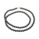 Collar de Perlas Negras 10mm